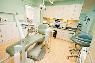 Dental exam room Needham 